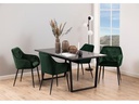 AC Design Tisch Amble 60 x 90 x 74 cm, Schwarz