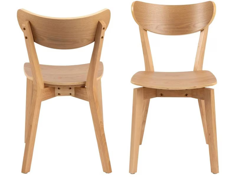 AC Design Stuhl Roxby 2 Stück, Nature