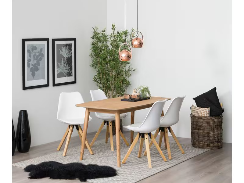 AC Design Stuhl Dima 2 Stück, Weiss