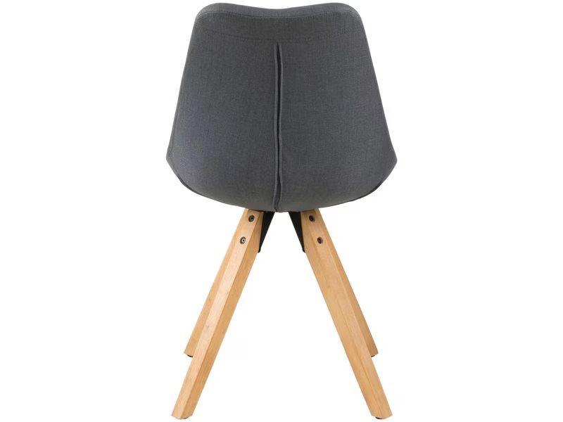 AC Design Stuhl Dima 2 Stück, Dunkelgrau