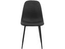 AC Design Stuhl Celia 4 Stück, Schwarz