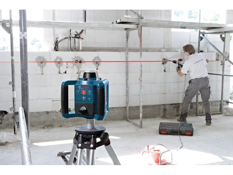 Bosch Professional Rotationslaser mit RC 1, WM 4 und LR 1,GRL 300 HV, 300 m
