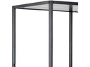 AC Design Regal Seaford 77 x 35 x 185 cm, Schwarz