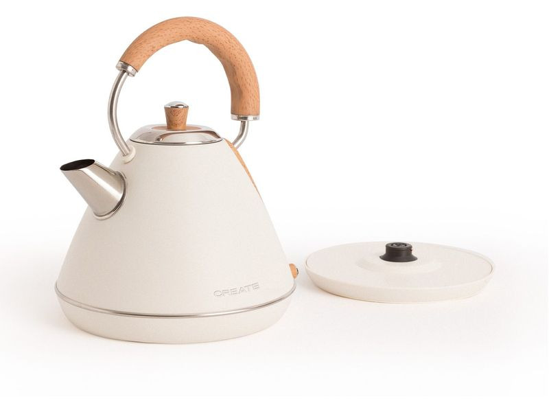 Create Wasserkocher Retro L 1.7 l, Crème