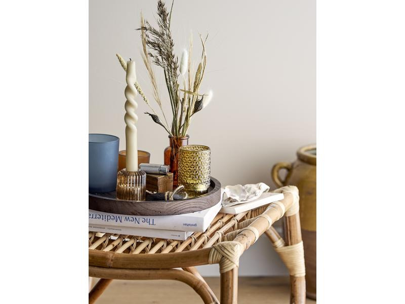 Bloomingville Windlicht Sanga 6er Set, Glas/Holz