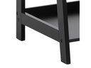 AC Design Regal Wally 63 x 40 x 130 cm, Schwarz