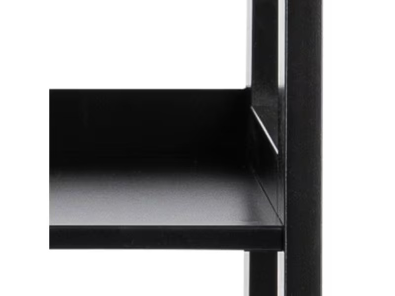 AC Design Regal Wally 63 x 40 x 130 cm, Schwarz