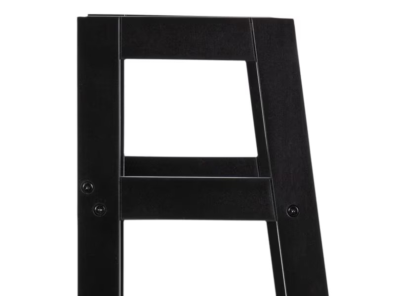 AC Design Regal Wally 63 x 40 x 130 cm, Schwarz