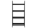 AC Design Regal Wally 63 x 40 x 130 cm, Schwarz
