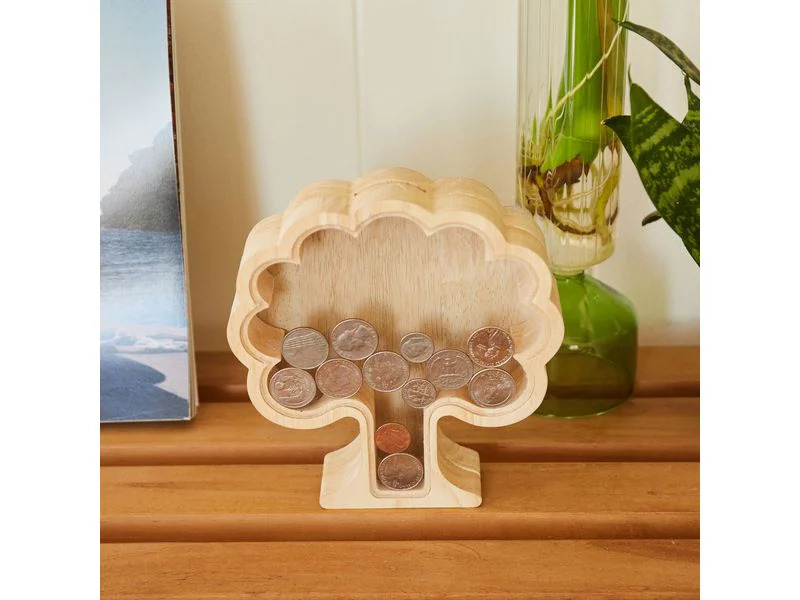 Kikkerland Spardose Money Tree Baum