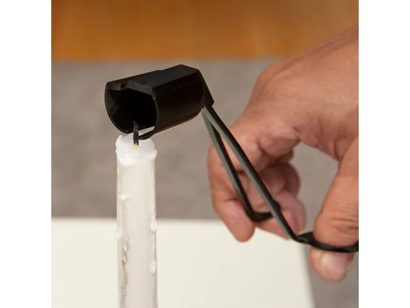 Kikkerland Kerzenlöscher 3-in-1, Schwarz