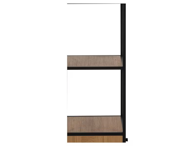 AC Design Regal Seaford 42 x 35 x 185 cm, Eiche
