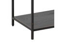 AC Design Regal Seaford 114 x 35 x 185 cm, Schwarz