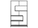 AC Design Regal Seaford 114 x 35 x 185 cm, Schwarz
