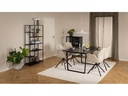 AC Design Regal Newcastle 79,5 x 30 x 165 cm, Schwarz