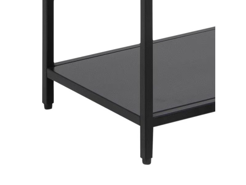 AC Design Regal Newcastle 69,5 x 30 x 185 cm, Schwarz