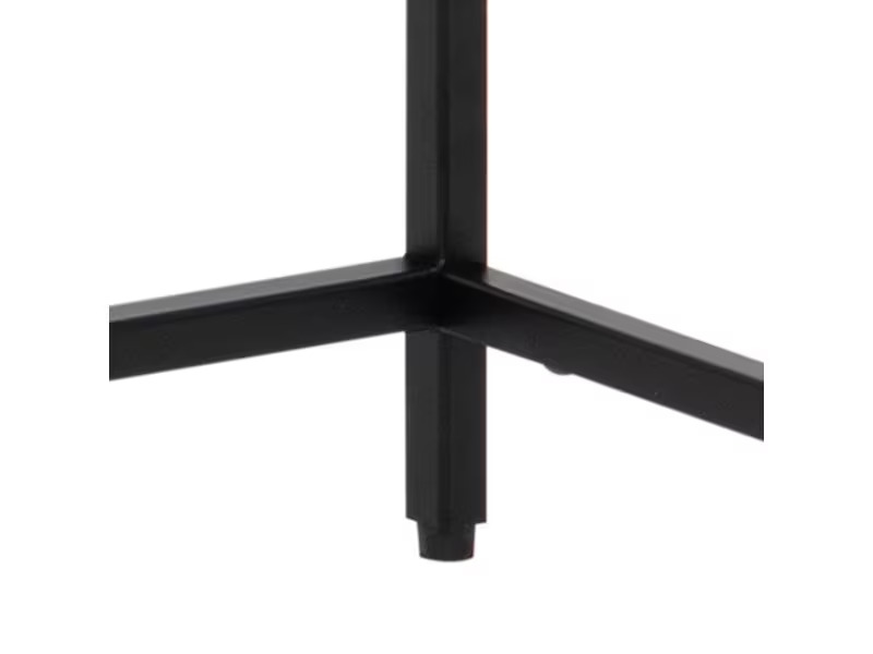 AC Design Konsolentisch Newcastle 100 x 35 x 79 cm, Schwarz