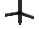 AC Design Konsolentisch Newcastle 100 x 35 x 79 cm, Schwarz
