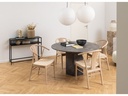 AC Design Konsolentisch Newcastle 100 x 35 x 79 cm, Schwarz