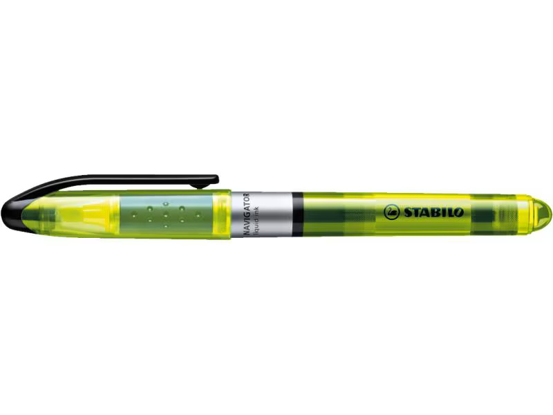 STABILO Textmarker Navigator Gelb, 10 Stück