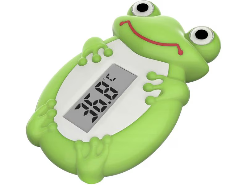 Scala Badethermometer digital Frosch Grün