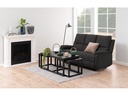 AC Design Couchtisch Cornus 3-er Set, Schwarz