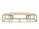 AC Design Couchtisch Cornus 3-er Set, Nature