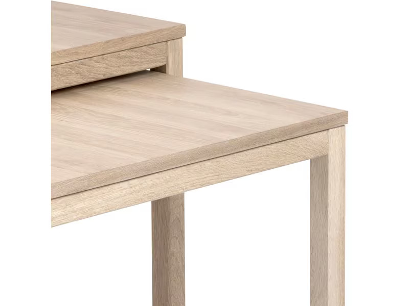 AC Design Couchtisch Cornus 2-er Set, Nature