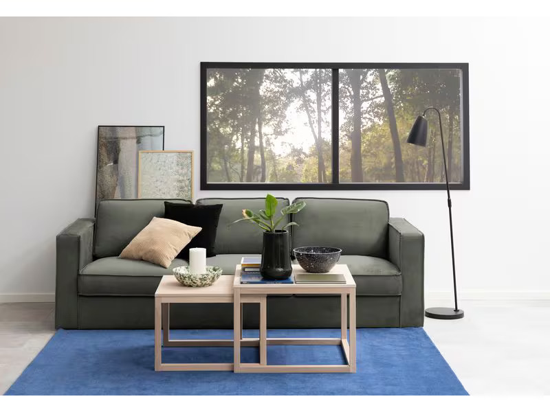 AC Design Couchtisch Cornus 2-er Set, Nature