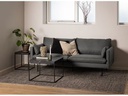 AC Design Couchtisch Barossa 40 x 40 x 45 cm, Schwarz