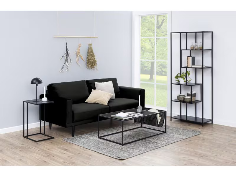 AC Design Beistelltisch Seaford Schwarz