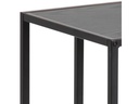 AC Design Beistelltisch Seaford Schwarz