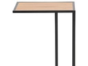 AC Design Beistelltisch Seaford Eiche/Schwarz
