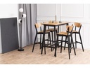 AC Design Bartisch Roxby Braun/Schwarz
