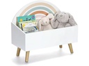 Zeller Present Kinder-Aufbewahrungstruhe Rainbow 58 x 28 x 52 cm