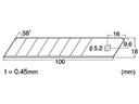 NT Cutter Ersatzklinge BL1P 10 Stück