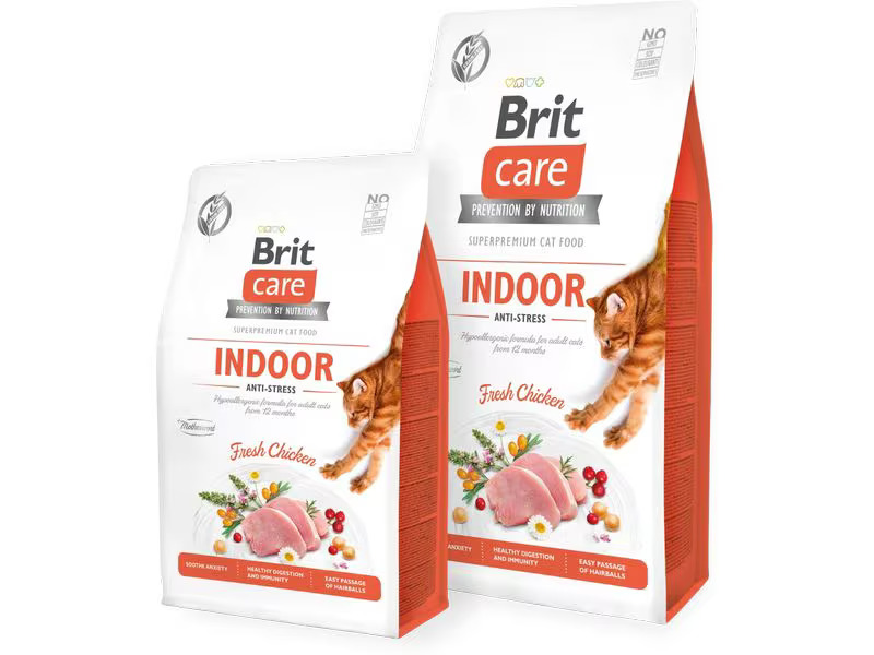 Brit Trockenfutter Grain-Free Indoor, 2 kg