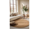 Hanse Home Teppich Rangpur 100 cm x 100 cm, Goldbraun