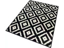 Hanse Home Teppich Diamond 120 cm x 170 cm, Schwarz/Weiss