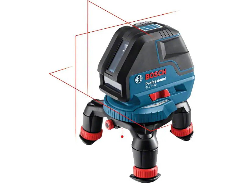 Bosch Professional Linienlaser mit L-BOXX, GLL 3-50, 10 m