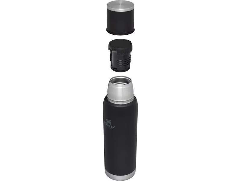 Stanley 1913 Thermosflasche To-Go Bottle 750 ml, Schwarz