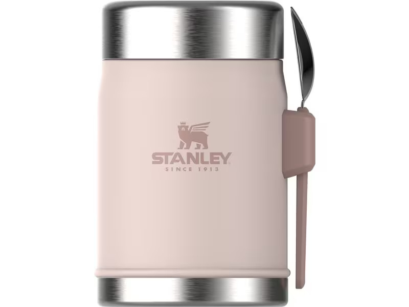 Stanley 1913 Thermo-Foodbehälter Legendary Food Jar + Spork 0.4 l, Rosa