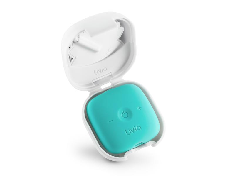 Livia Lösung für Menstruationsbeschwerden Türkis