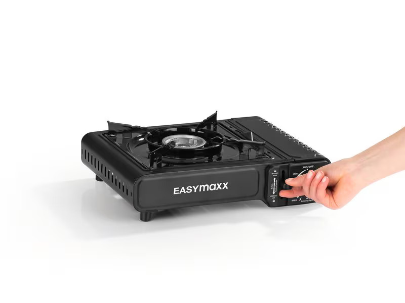 EASYmaxx Gaskocher inkl. Koffer