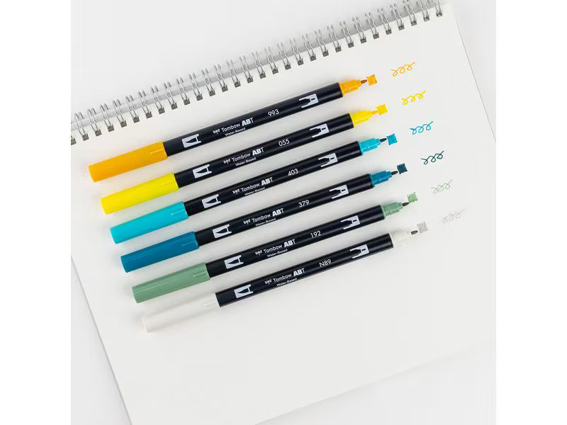 Tombow Brushpen Lemon Squeezy 6er-Set