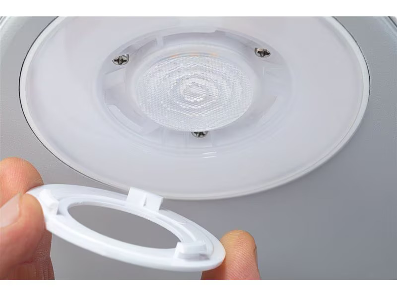 Paulmann LED Aussenwandleuchte Silma Bewegungsmelder Weiss