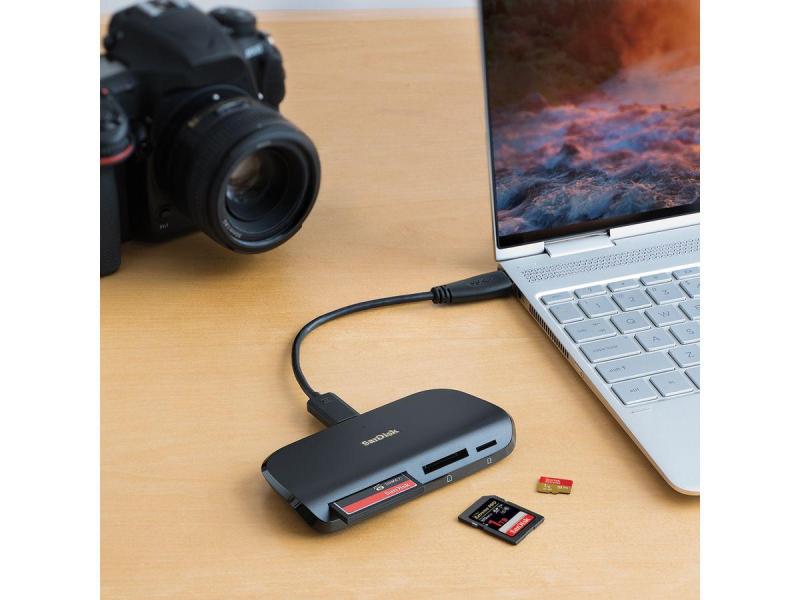 SanDisk Card Reader Extern ImageMate Pro USB-C Reader