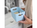 Koziol Aufbewahrungskorb Boxxx S, Blau, 1 l