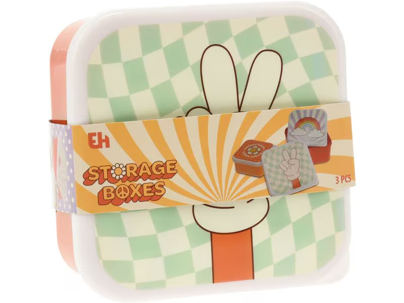 FURBER Lunchbox Set, 3-teilig Mehrfarbig