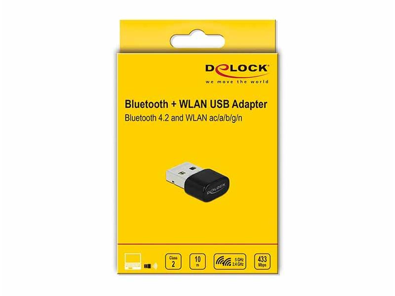 Delock USB-Bluetooth-Adapter 61000 mit WLAN